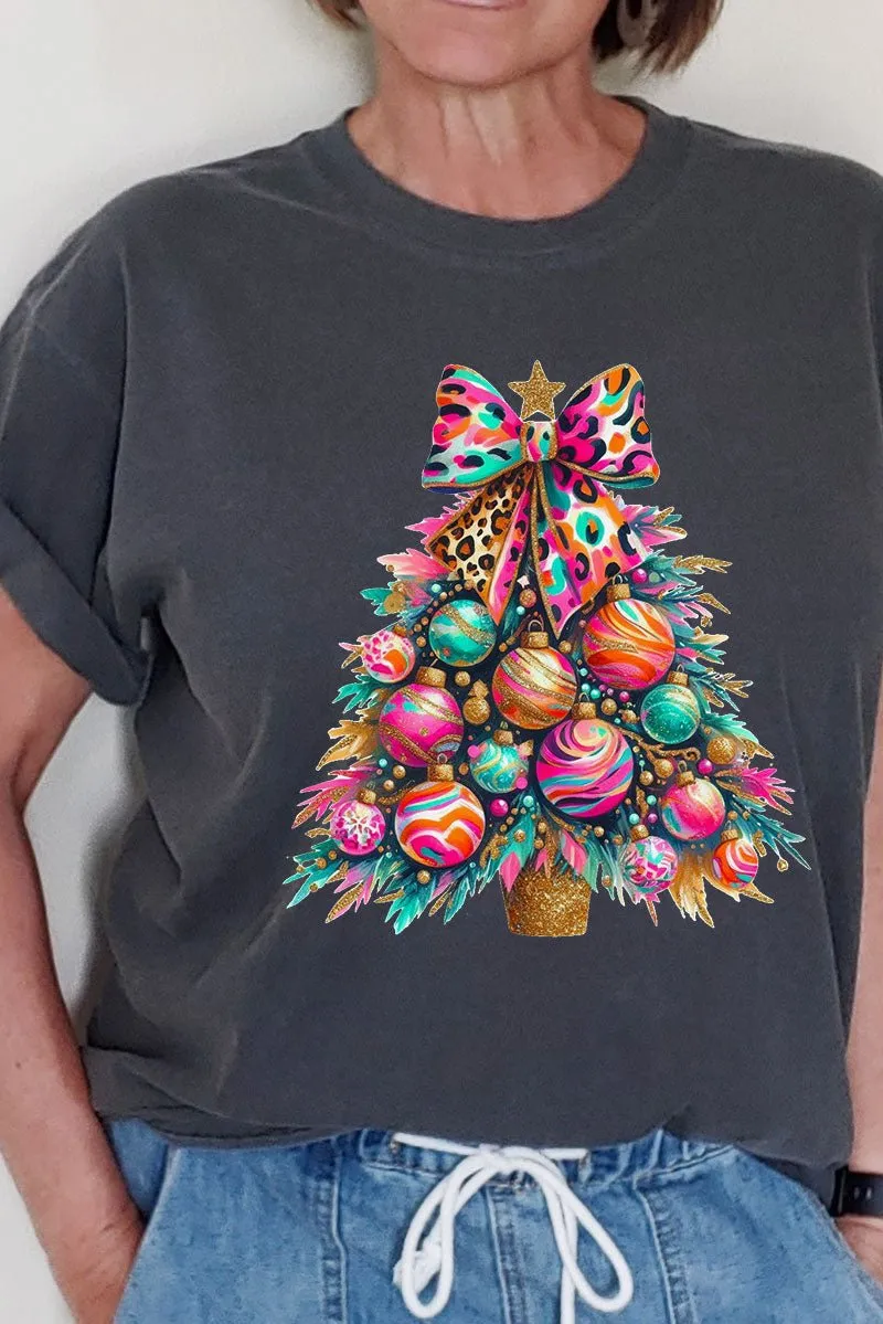 Vivid Christmas Tree Comfort Colors Adult Ring-Spun Cotton Tee