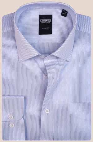 White Stripes Cotton Shirt