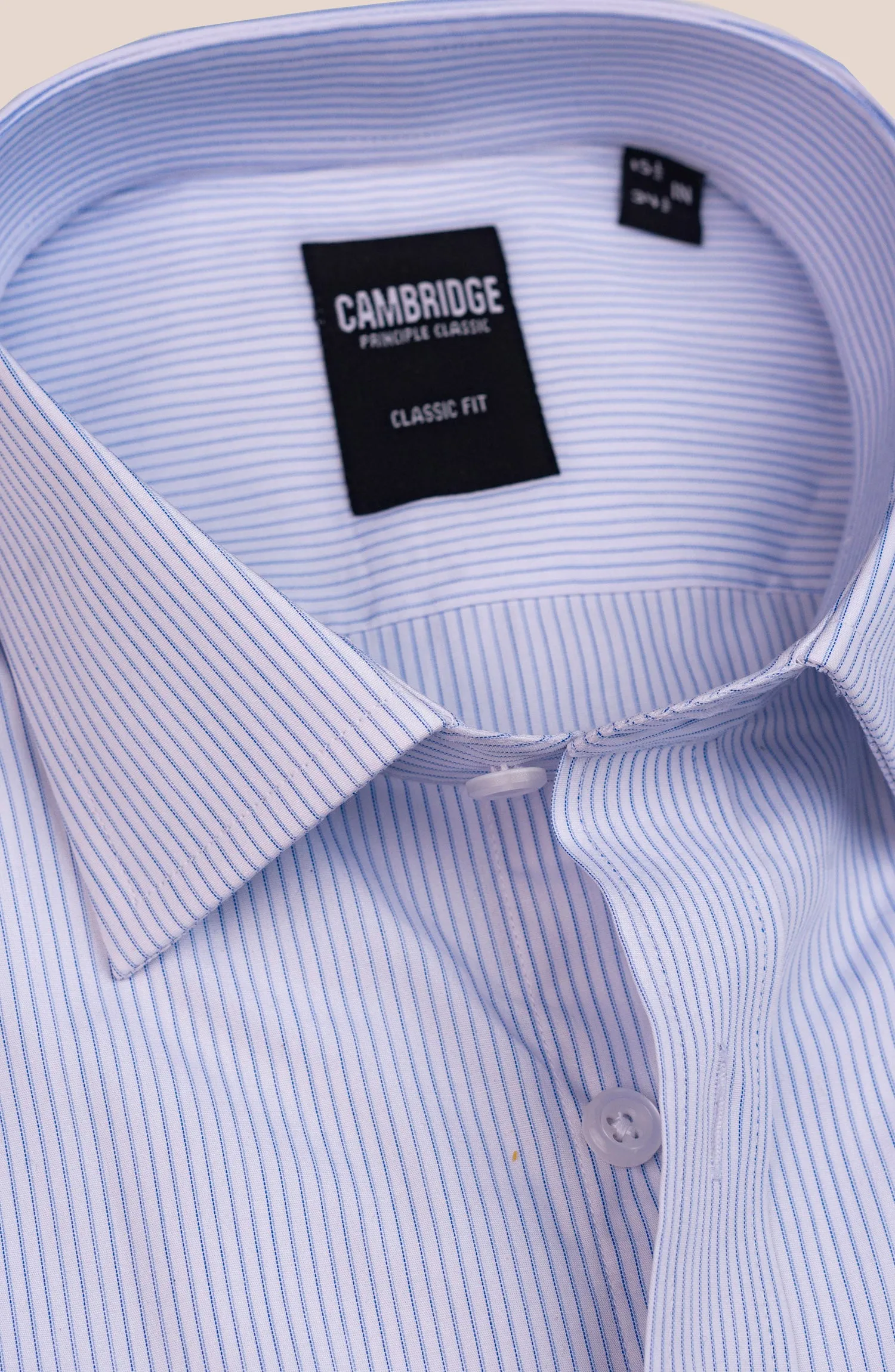White Stripes Cotton Shirt