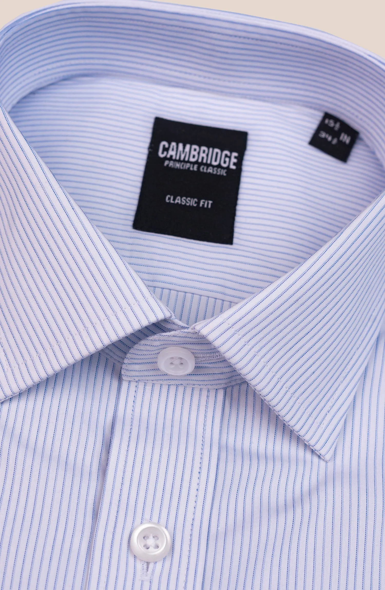White Stripes Cotton Shirt