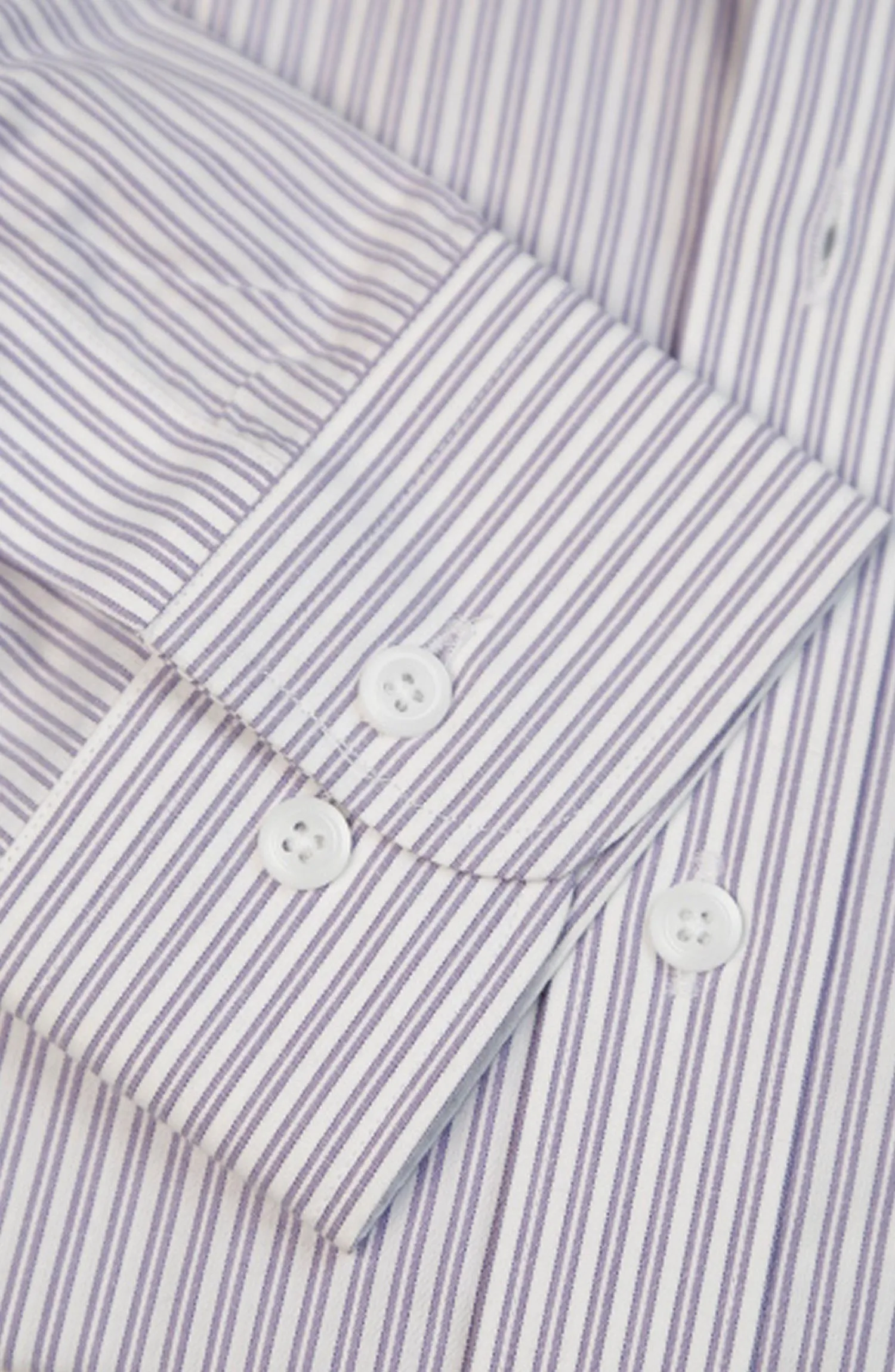 White/Lilac Luxer Formal Shirt