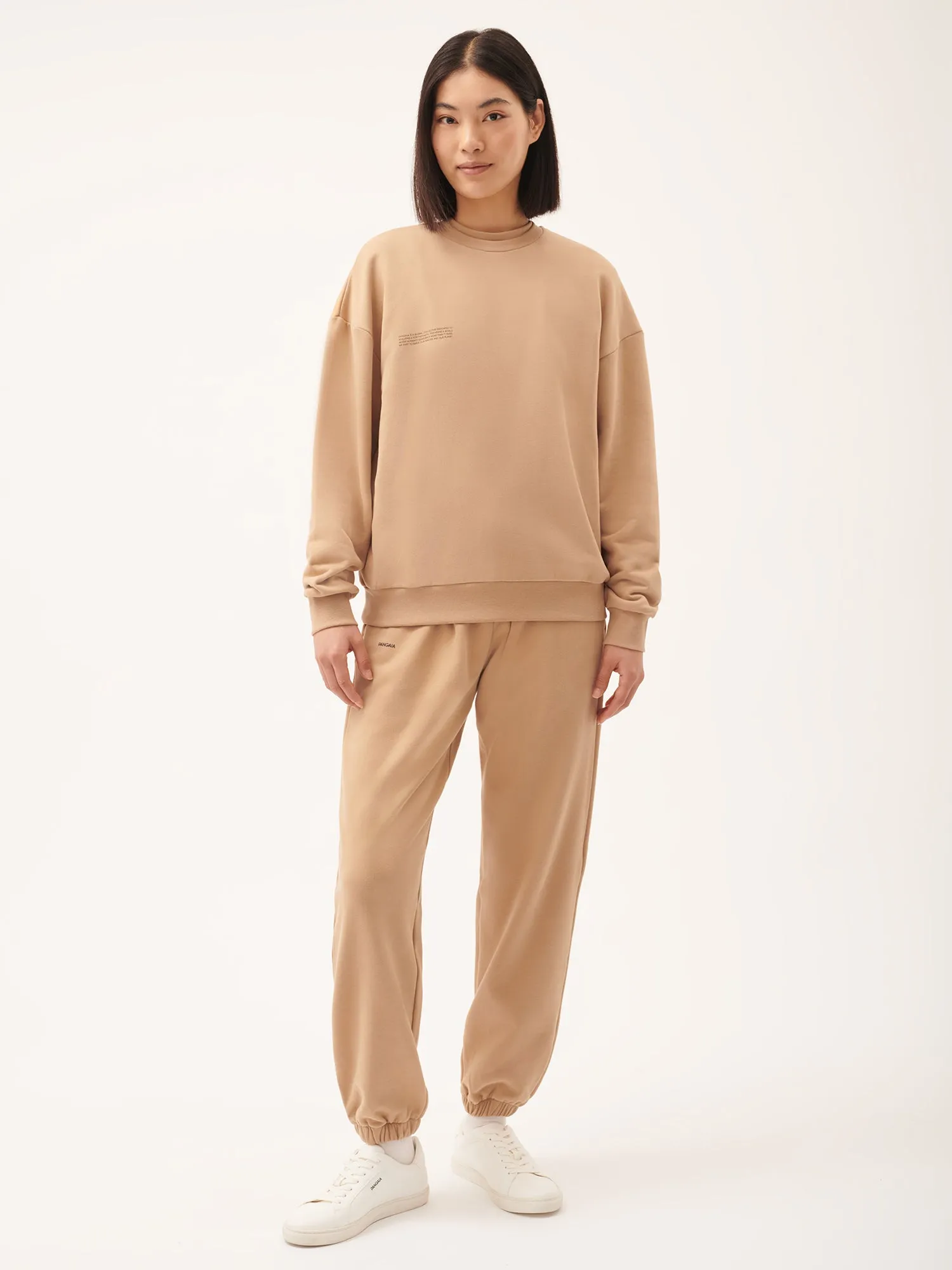 Womens 365 Midweight Track Pants—desert camel