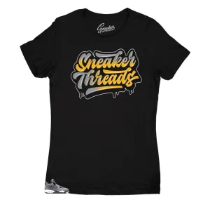 Womens - Retro 4 Cool Grey Sneaker Drip Shirt