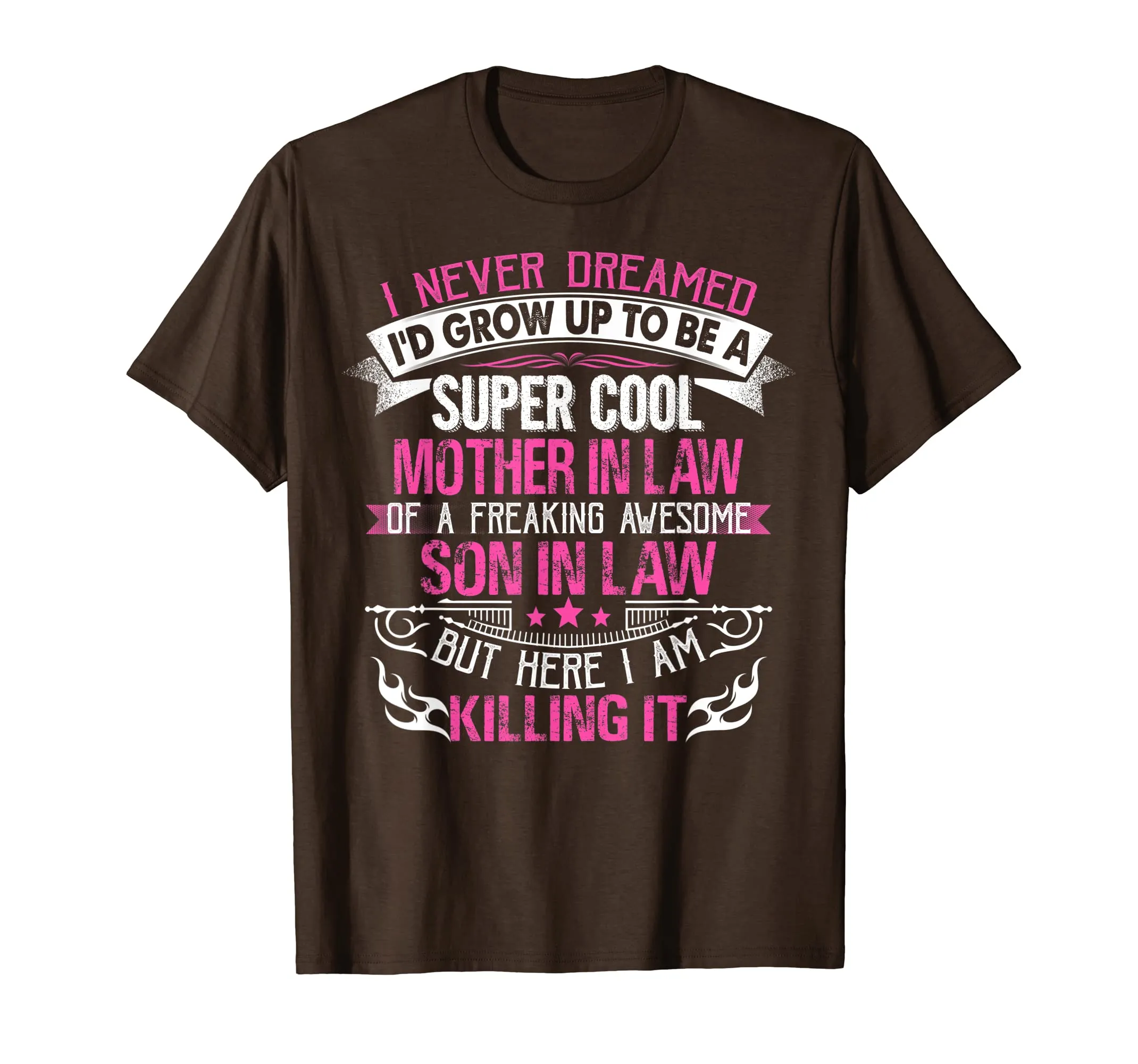 Womens Super Cool Mother Of A Freaking Awesome Son Tshirts
