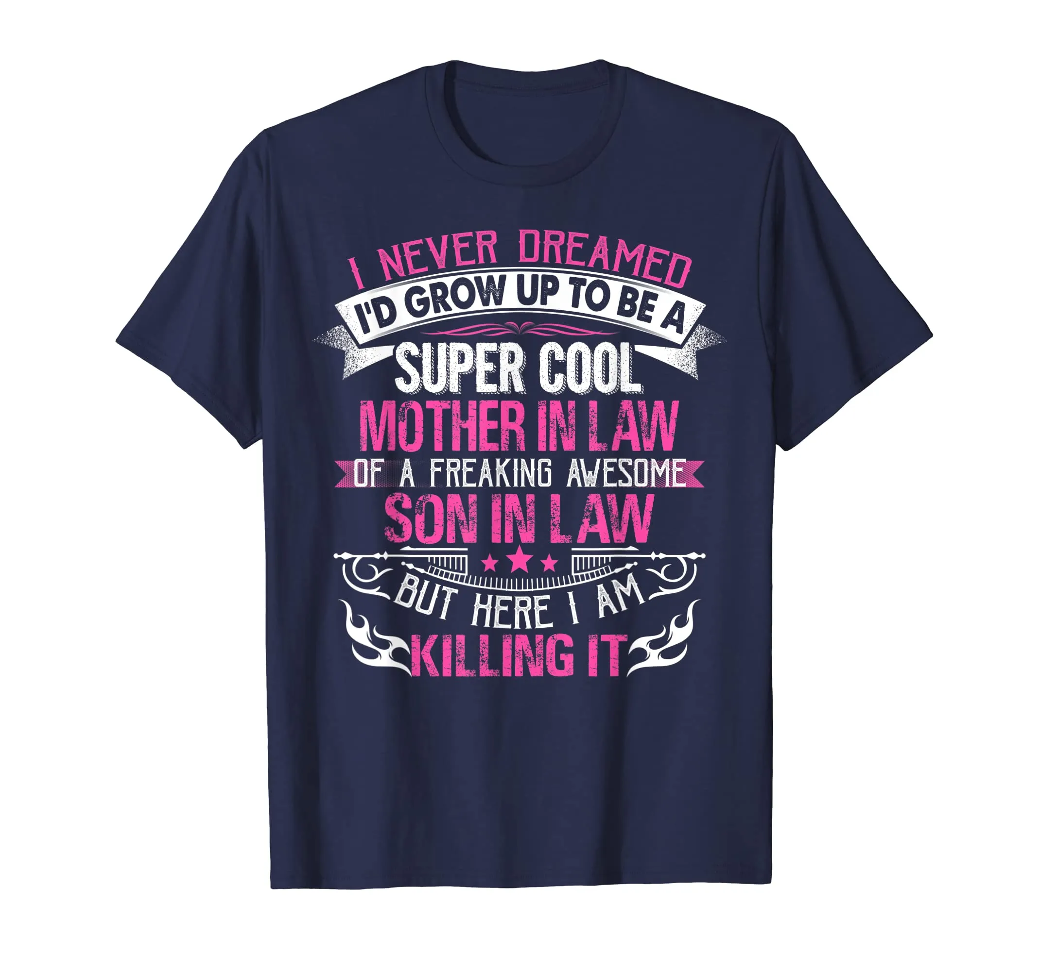 Womens Super Cool Mother Of A Freaking Awesome Son Tshirts