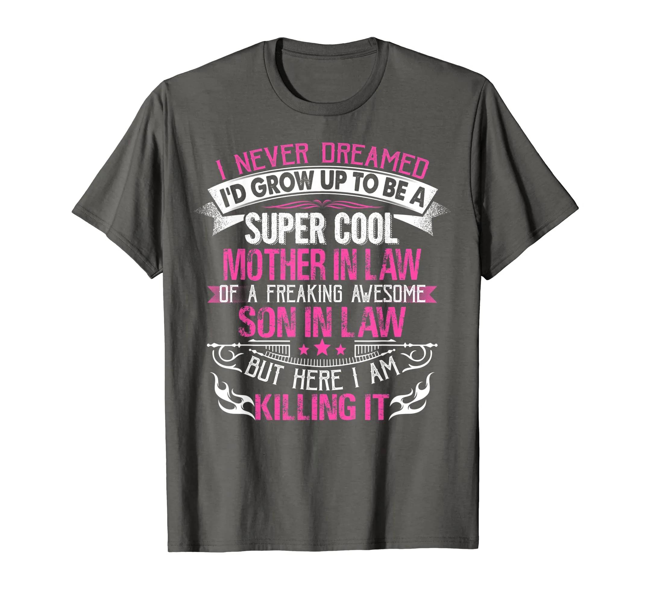Womens Super Cool Mother Of A Freaking Awesome Son Tshirts