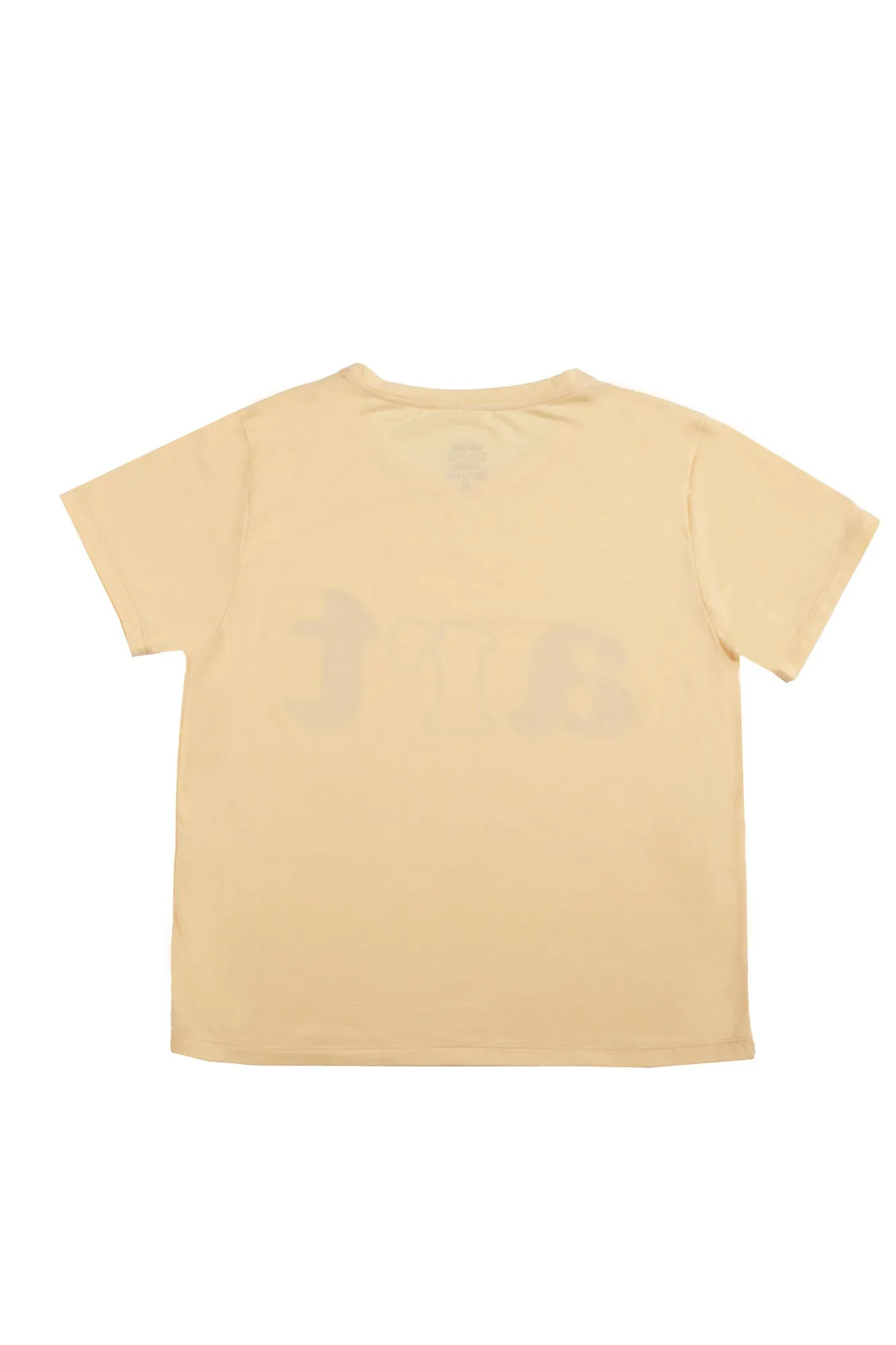 Women's Yellow Regular T-Shirt