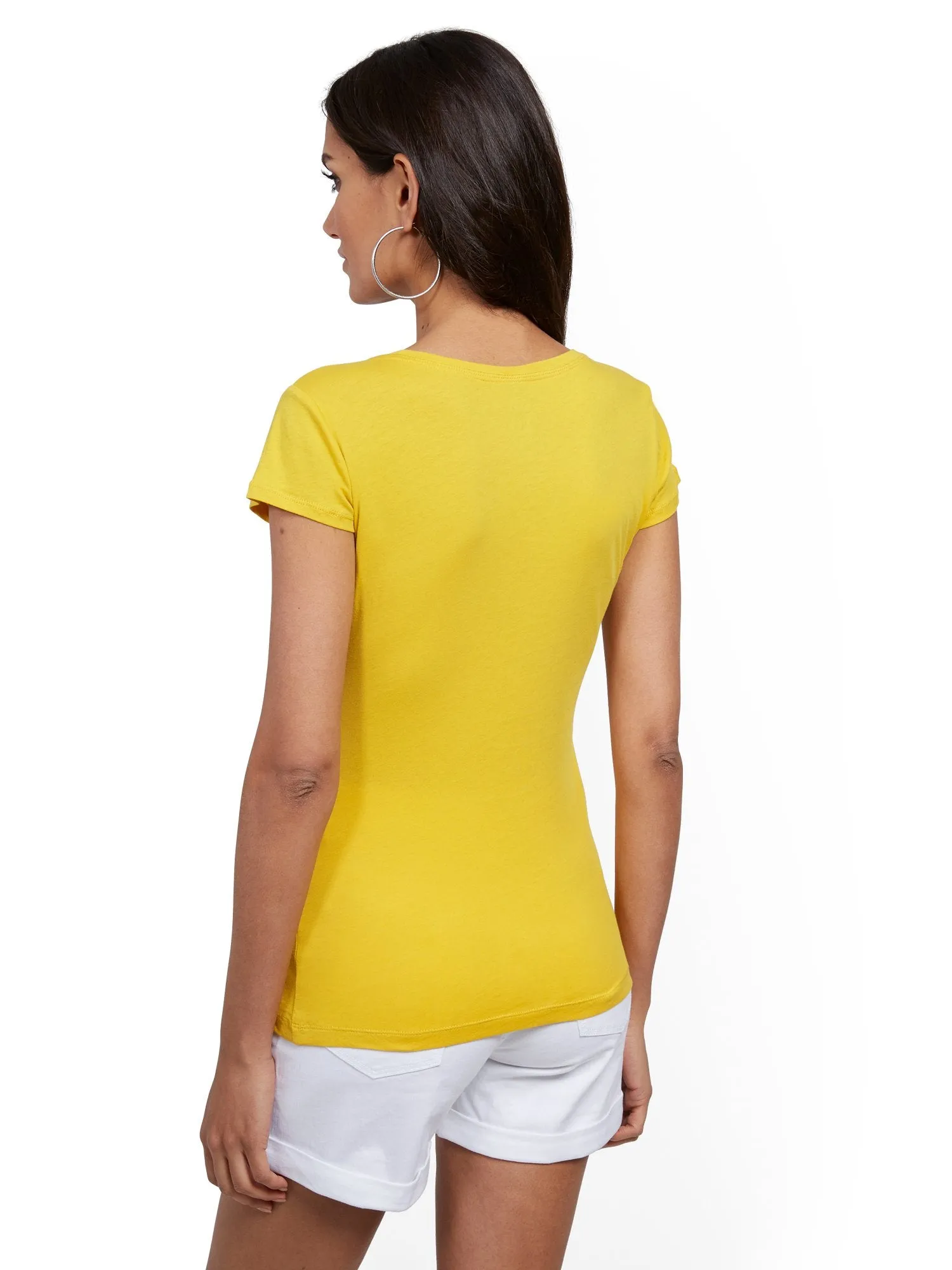 Yellow 'Sunshine & Margaritas' Tee